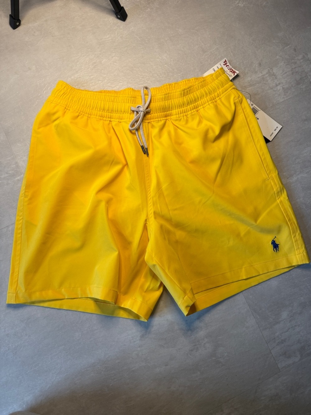 Polo by Ralph Lauren Bright Yellow Men's Swim Trunks